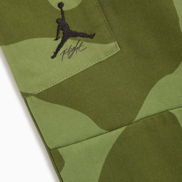 NWT Jordan Essentials Elephant Print Camo Sky Lt Olive Pant FD745-340 Sz. Small - Picture 4 of 6